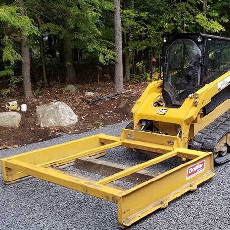 skid steer box grader|driveway maintainer for skid steer.